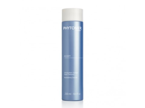 PHYTOMER ACCEPT NEUTRALIZING CLEANSER makiažą ir nešvarumus nuvalantis tonikas-pienelis jautriai odai, 250 ml